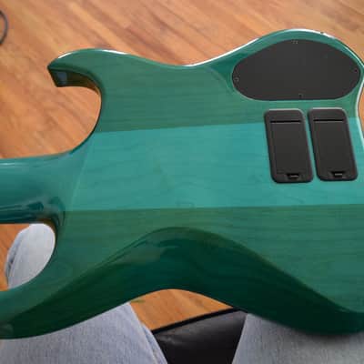 Kiesel Vader Bass 5 string, left handed model , 2017 , flamed top, gorgeous condition and tone image 3