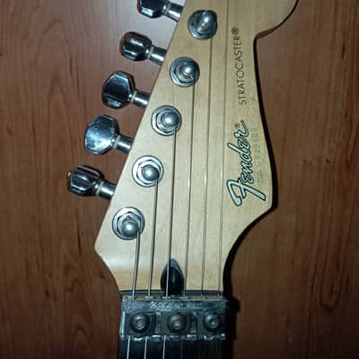 Fender Contemporary Stratocaster 1985-1988, Kahler Spyder lock tremolo- Sunburst + hard case image 4