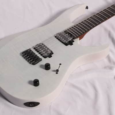 Balaguer Guitars / Diablo Standard with Hipshot Hardtail Bridge Satin Trans White New! [92276] image 8