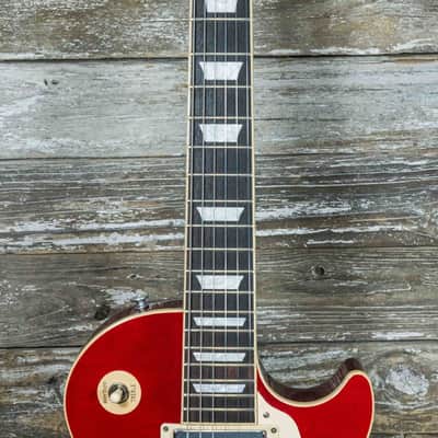 2021 Gibson Les Paul Classic - Transparent Cherry image 3