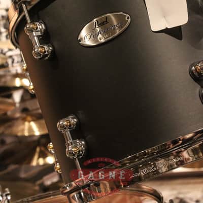 Pearl Reference Pure 6-piece Matte Black Drum Set (10-12-13-14-16-22) image 4