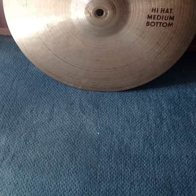 Vintage Paiste 505 13" Medium Hi-Hat Cymbals (1980, Black Label, Made in Germany) image 7