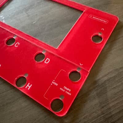 Neural DSP QUAD CORTEX Premium Acrylic Protective Cover Red image 5