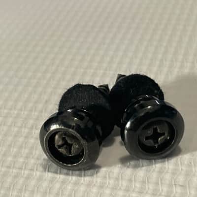 2000's Era Korean Ibanez RG370DX RG & S Series Black Strap Buttons image 2