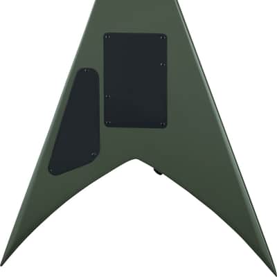 Jackson JS Series King V JS32 Electric Guitar. Amaranth FB, Matte Army Drab image 3