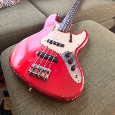 Fender Jazz Bass 1964 - Candy Apple Red image 1
