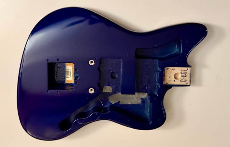 Fender Classic Player Jazzmaster Body - Refinished - dark blue