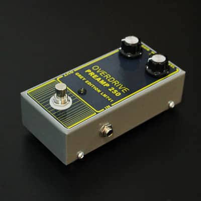 Handmade Boutique 250 Overdrive preamp Gray LM741CN 70's Vintage guitar pedal distortion NOS dod image 3