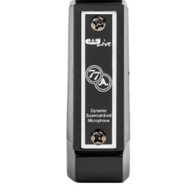 CAD A77Bk - Supercardioid large diaphragm dynamic side address microphone image 4