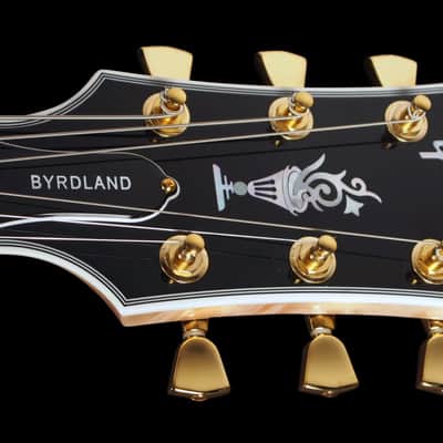 2014 Gibson Byrdland Florentine Custom Shop Crimson Edition Archtop ~ Blonde image 10