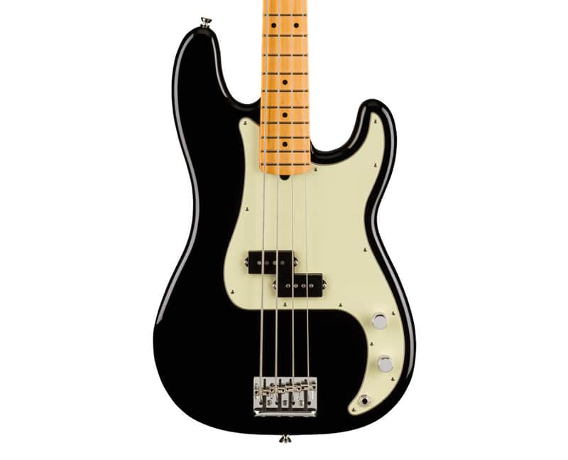 Used Fender American Professional II Precision Bass - Black w/ Maple FB image 1