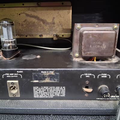 1980s Carvin X60b 60 Watt Guitar Amplifier Head w/ Reverb image 11