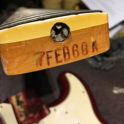 Fender Precision Bass 1958 Candy Apple Red image 17