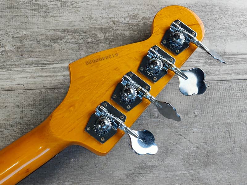 ベース S.Galaner Bass guitar S. Galaner (by Shimokura Japan) Medium Scale Jazz Bass | Reverb