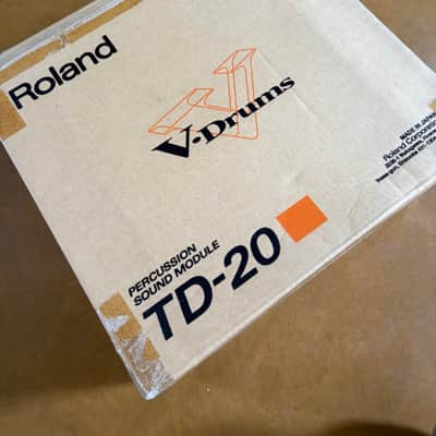 Roland TD-20 V-Drums Percussion Sound Module / Drum Brain – Original Box & Power Cord image 7