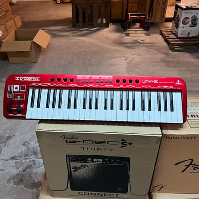 Behringer U-Control UMX490 49-Key USB/MIDI Controller (Red Edition) - NON-FUNCTIONING / FOR PARTS image 1