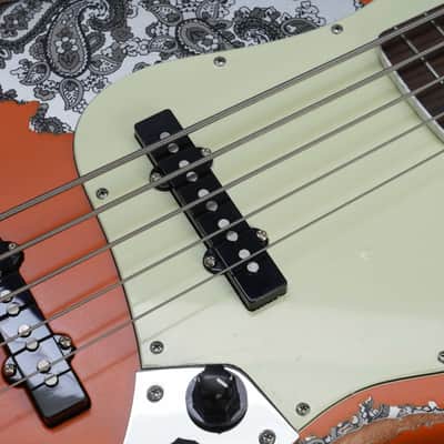 Dhatarattha DEB5 Jazz Bass 5 string - PAISLEY RELIC image 9