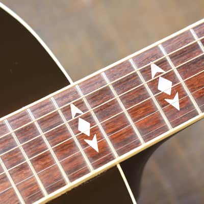 2008 Gibson Advanced Jumbo Acoustic Guitar Vintage Sunburst + OHSC image 8