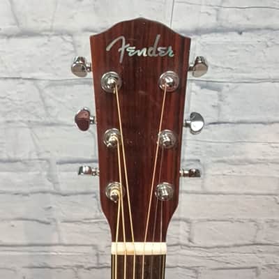 Fender GC-42s Nat Parlor Acoustic Guitar image 3
