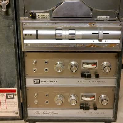 3M Wollensak T-1980 Reel to Reel 2 Tube Amps 1964 image 2