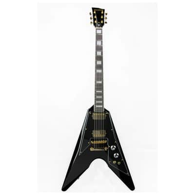 Dunable Asteroid DE, Gloss Black, Gold Hardware, Pearl Block, w/ Dunable Gig Bag image 1