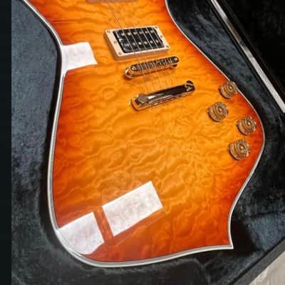 Greco GM-CST QM Amber 2026 - Quilted maple amber sunburst image 8