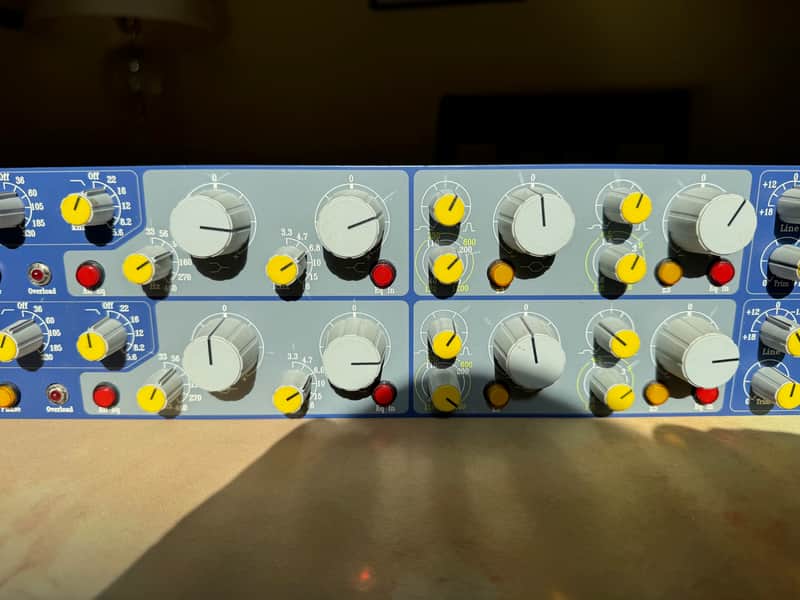 Focusrite ISA 215 Dual Mono Mic Pre and Equalizer 1990s - Blue image 1
