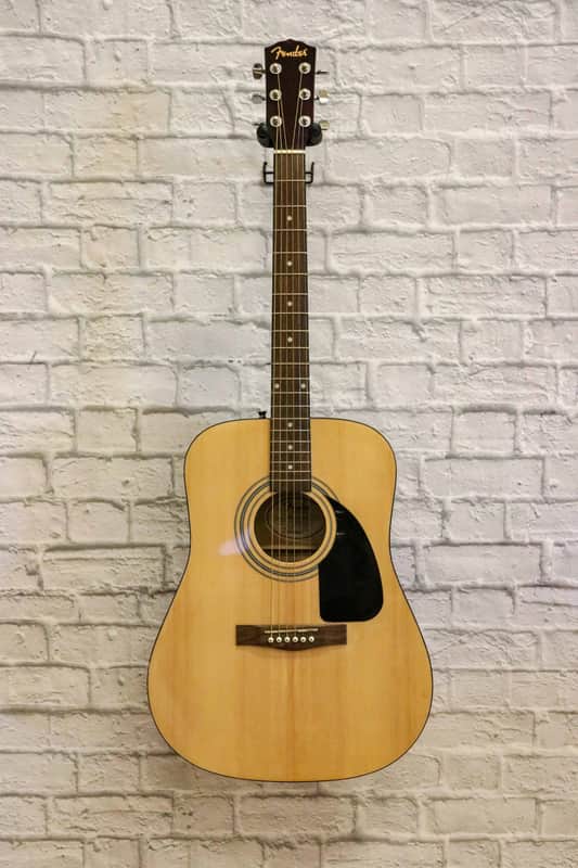 Fender FA-115 Dreadnought Acoustic Guitar - Natural image 1