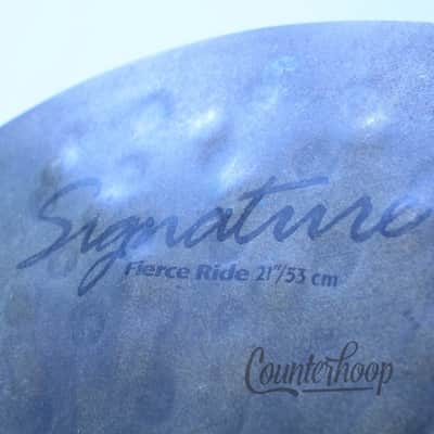 *Sabian 21"Fierce Ride Cymbal Jojo Mayer Signature B20 2071g Thin Hand-Hammered* image 2