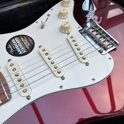 Fender 60th Anniversary American Standard Stratocaster 2014 - Bordeaux Metallic image 10