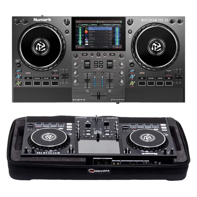 Numark Mixstream Pro GO Console + Odyssey BPRMIXSTREAMPRO Soft Case PROAUDIOSTAR image 1