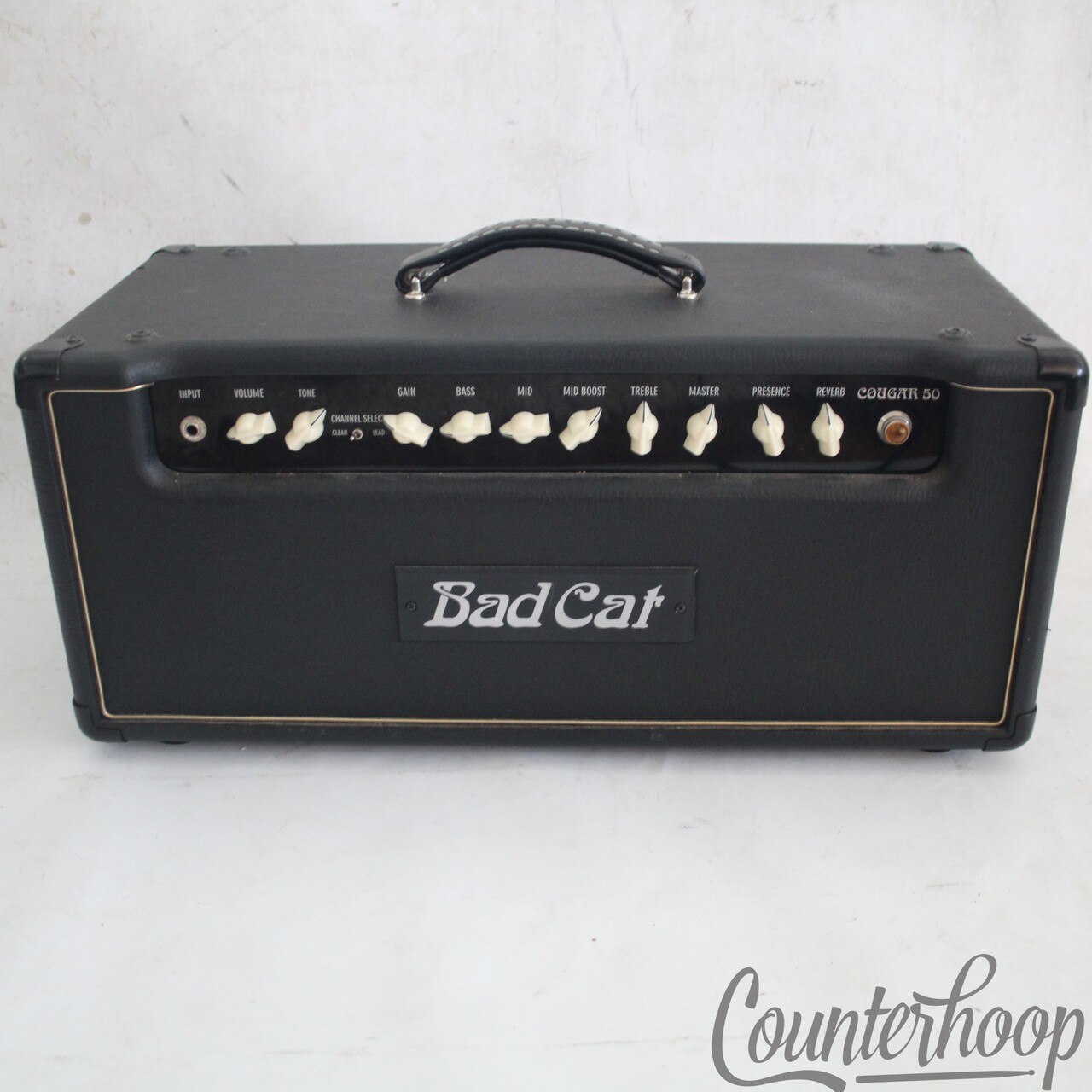Bad Cat Cougar 50H 50W Class AB Tube Guitar Amp Head Power Amplifier 12AX7+EL34 — main photograph