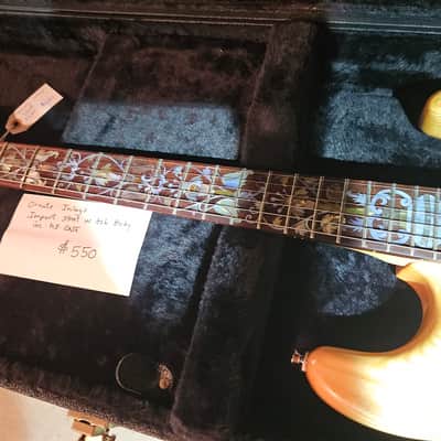 Ornate inlays  guitar, ash body Import image 4