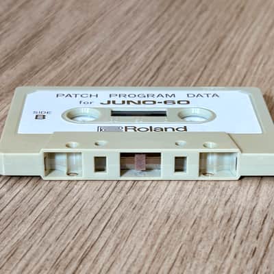 Roland Juno-60 // Original Patch Program Data Cassette Tape image 3