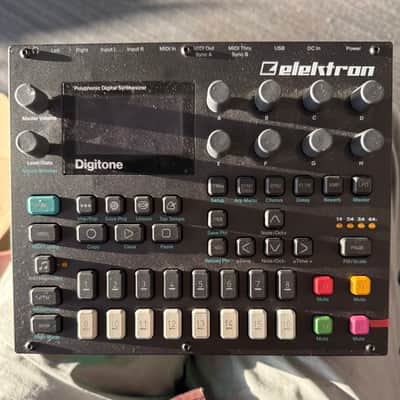Elektron Digitone 8-Voice Digital Synthesizer 2017 - 2024 - Black image 2