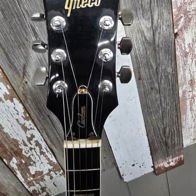 Greco EG Single Cutaway Custom 1974 - 1978 - Cherry Sunburst with Chrome Hardware image 8