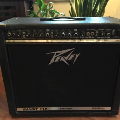 Peavey Bandit 112 Transtube 1995-1999 Black with Silver Stripe image 1