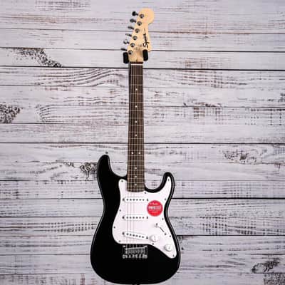 *DEMO* Squier Mini Strat V2 Electric Guitar | Black image 3