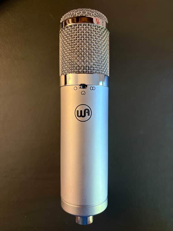 Warm Audio WA-47jr Large Diaphragm Multipattern FET Condenser Microphone 2018 - Present - Nickel image 1