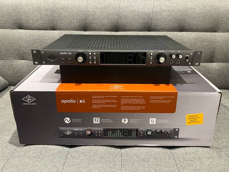 Universal Audio Apollo x6 Thunderbolt 3 Audio Interface image 1