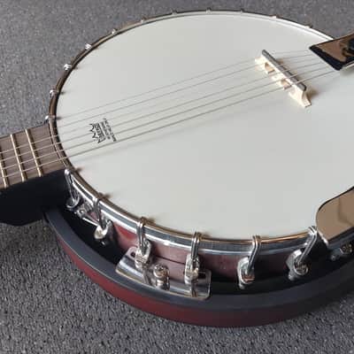 Richwood RBJ-6 6-snarige gitaarbanjo - mat image 6