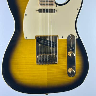 Fender Richie Kotzen Signature Telecaster MIJ 2016 Brown Sunburst Flame Maple Top Electric Guitar image 1