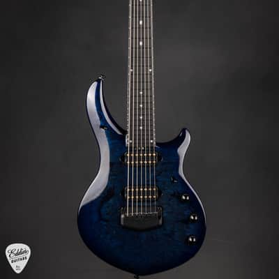 Ernie Ball Music Man BFR Majesty 7 - Blue Ink #25/50 image 3