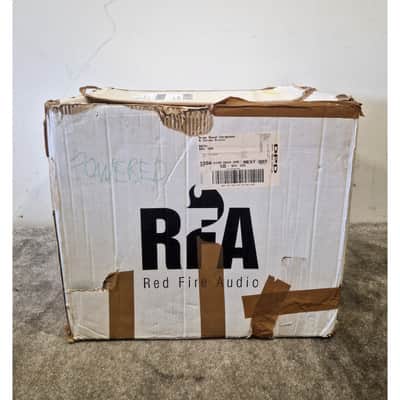 RFA-PM10H Red Fire Audio - 150W Powered Wedge Stage Monitor - Black - Excellent w/ Original Box image 10