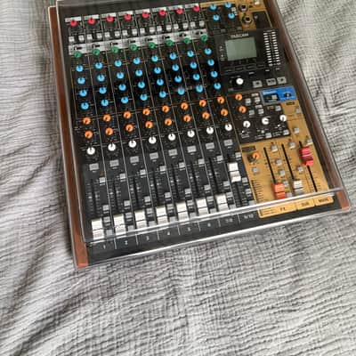 TASCAM Model 12 Multitrack Recorder / Mixer / USB Interface 2020 - Present - Black with Wood Cheeks image 3