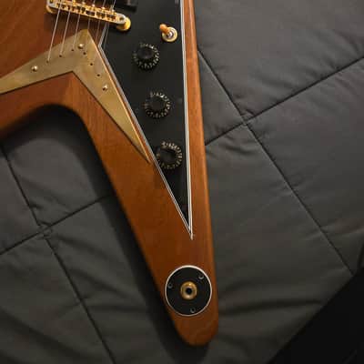 Gibson Custom Shop '58 Mahogany Flying V Reissue 2019 - 2021 - VOS Natural Walnut image 5