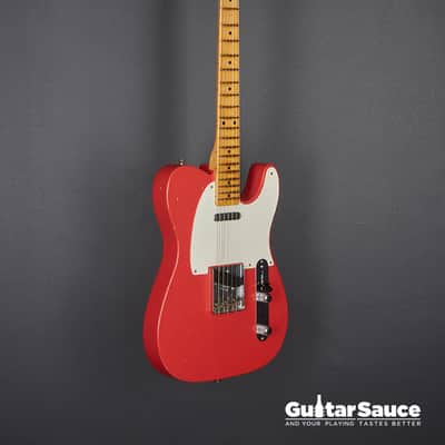 Fender Custom Shop 56 Telecaster Journeyman Aged Fiesta Red 2019 Used (Cod. 1451UG) image 7