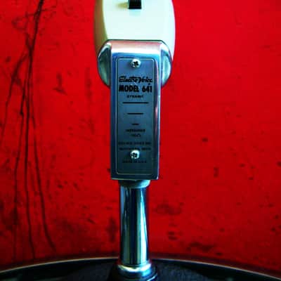 Vintage 1960's Electro-Voice 641 Omnidirectional Dynamic Microphone RARE Lo Z w cable 638 636 630 image 8
