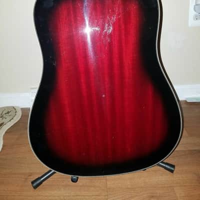 Ibanez SGT120-TRS Transparent Red Sunburst Dreadnought image 7
