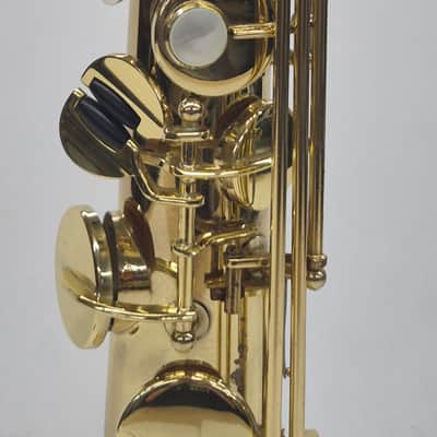 Yamaha YSS-61 Soprano Saxophone 1970s Purple Logo image 10